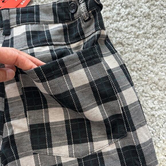 Men's YoungLA Dapper Dress Pants 34x32 BlackPlaid, NWT - Picture 8 of 12